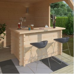 The L-Shaped Cabin Bar