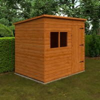 Deluxe Pent Shiplap Shed