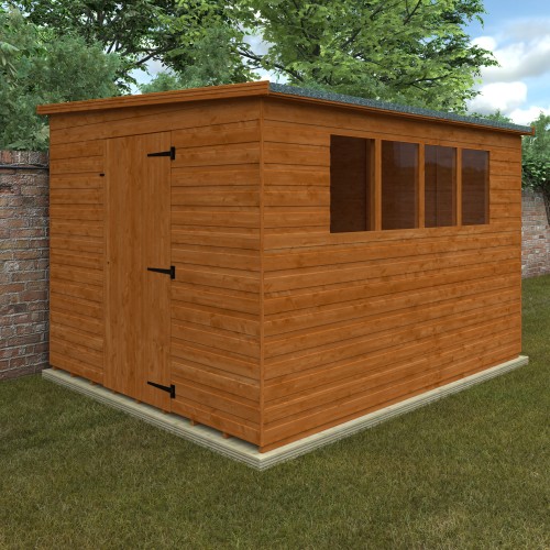 Lean-To Pent Shed