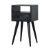 Mini Ash Black Bedside Mini Ash Black Bedside