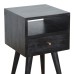 Mini Ash Black Bedside Mini Ash Black Bedside