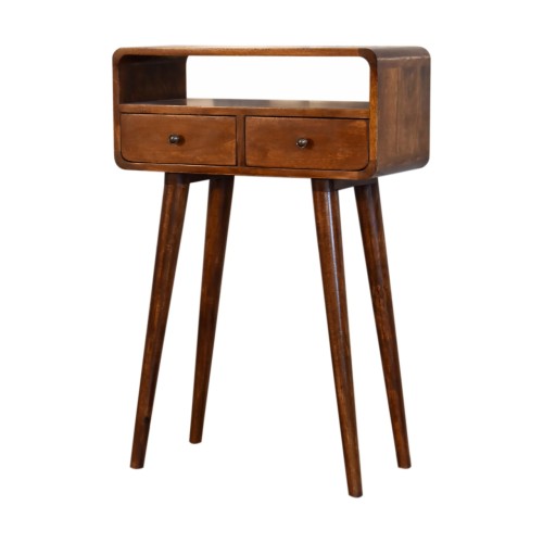 Mini Chestnut Console Table Mini Chestnut Console Table