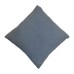 Ribbed Grey Cushion Set of 2
