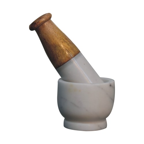 Small Marble Pestle and Mortar Small Marble Pestle and Mortar