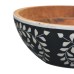 Floral Resin Inlay Bowl Set Floral Resin Inlay Bowl Set