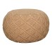 Ansley Beige Pouffe