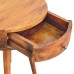 Single Chestnut Bedside Single Chestnut Bedside