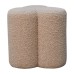 Mud Boucle Clover Footstool