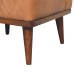 Tan Buffalo Backrest Footstool Tan Buffalo Backrest Footstool