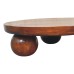 Chestnut Central Ball Table Chestnut Central Ball Table
