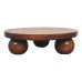 Chestnut Central Ball Table Chestnut Central Ball Table