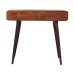 Curved Chestnut Writing Desk