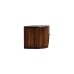 Chunky Chestnut Wall Mounted Console