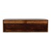 Chunky Chestnut Wall Mounted Console