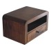 Chunky Chestnut 1 Drawer Wall Mounted Nightstand