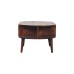 Chestnut Oval Coffee Table with 2 Drawers Chestnut Oval Coffee Table with 2 Drawers