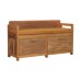 Oxford Oak-ish 2 Drawer Storage Bench Oxford Oak-ish 2 Drawer Storage Bench