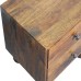 Tula 2 Drawer Chestnut Nightstand Tula 2 Drawer Chestnut Nightstand