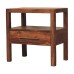 Saffron Rattan Nightstand