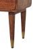 Valenza Two-Drawer Bedside Table
