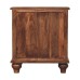Lume Roasted Panelled Bedside