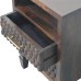 Cadiz Carved Bedside Table