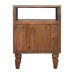 Cadiz Carved Open-Shelf Bedside