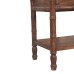 Bamboo Carved Bedside Table