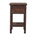 Bamboo Carved Bedside Table