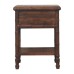 Bamboo Carved Bedside Table