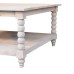 Spindle Acid Wash Coffee Table